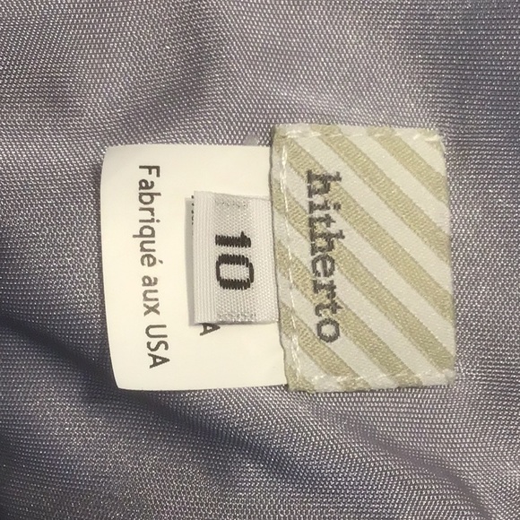 Anthropologie BHLDN Eleanor Silver and Gold Dress - Picture 6 of 10